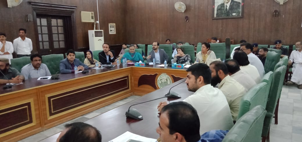 Chairperson SHRC, chaired a meeting in Nawabshah